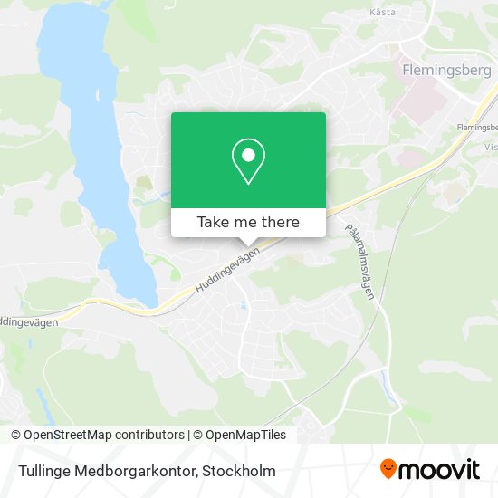 Tullinge Medborgarkontor map