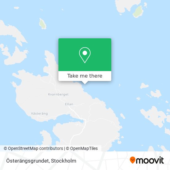 Österängsgrundet map