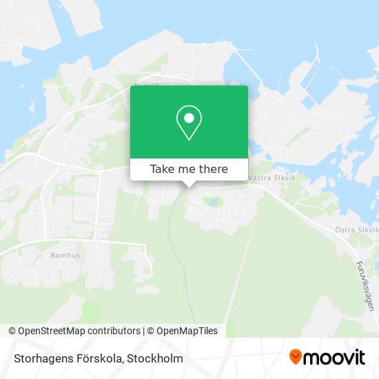 Storhagens Förskola map