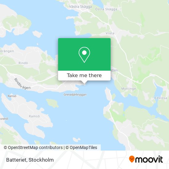 Batteriet map