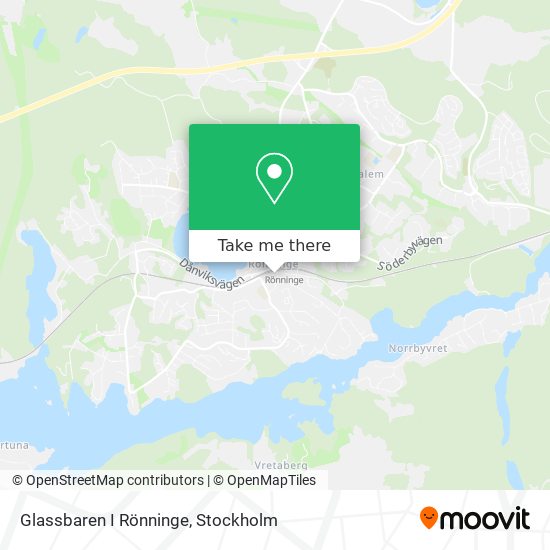 Glassbaren I Rönninge map