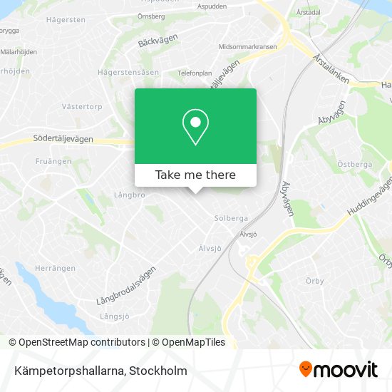 Kämpetorpshallarna map