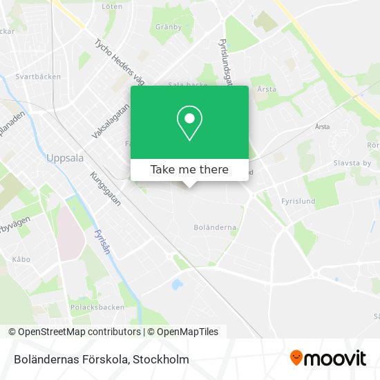 Boländernas Förskola map