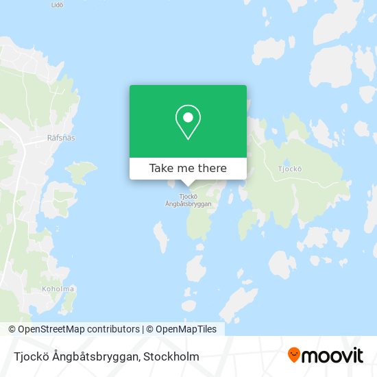 Tjockö Ångbåtsbryggan map