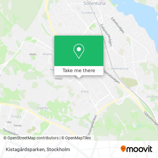 Kistagårdsparken map