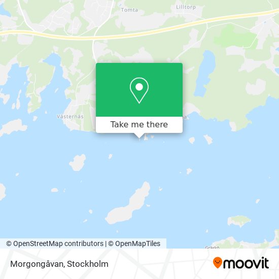 Morgongåvan map