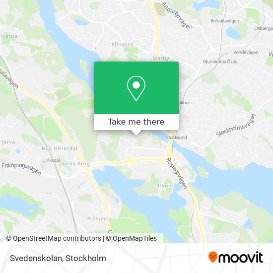 Svedenskolan map