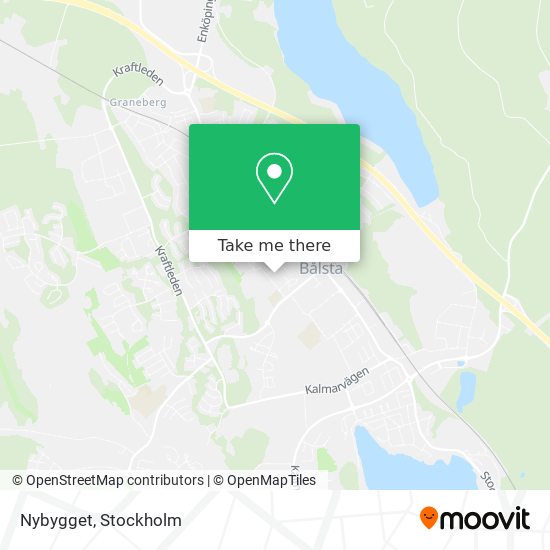 Nybygget map