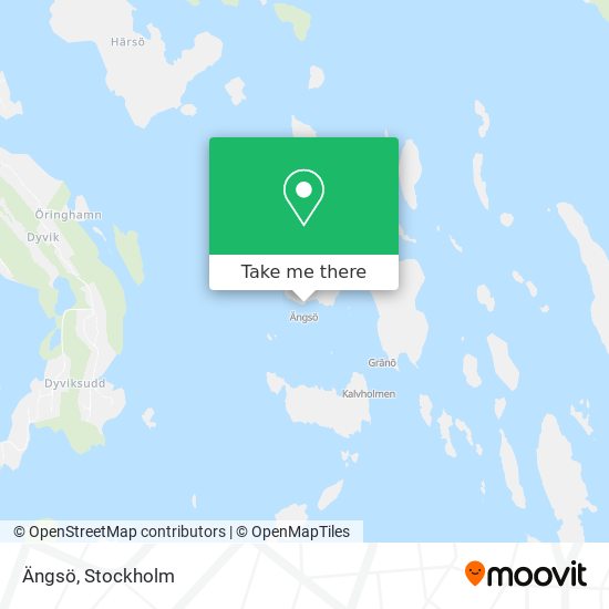 Ängsö map