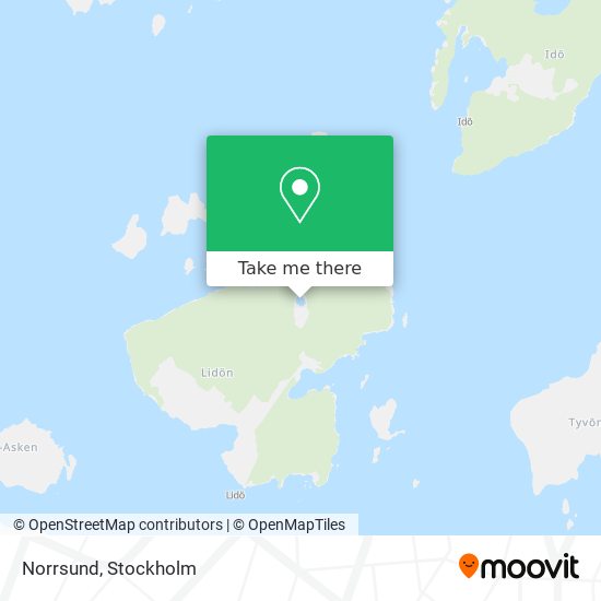 Norrsund map