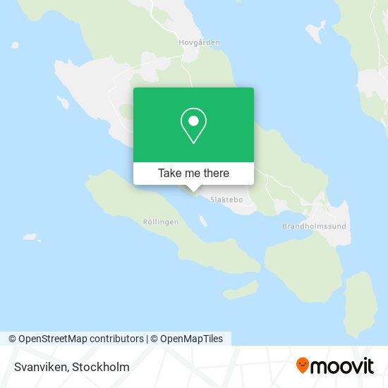 Svanviken map