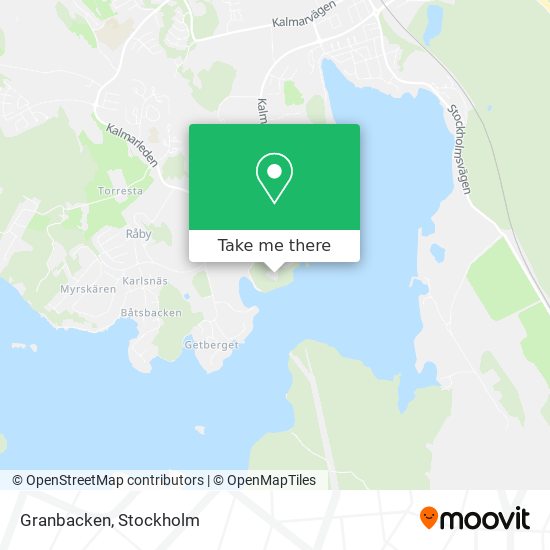 Granbacken map