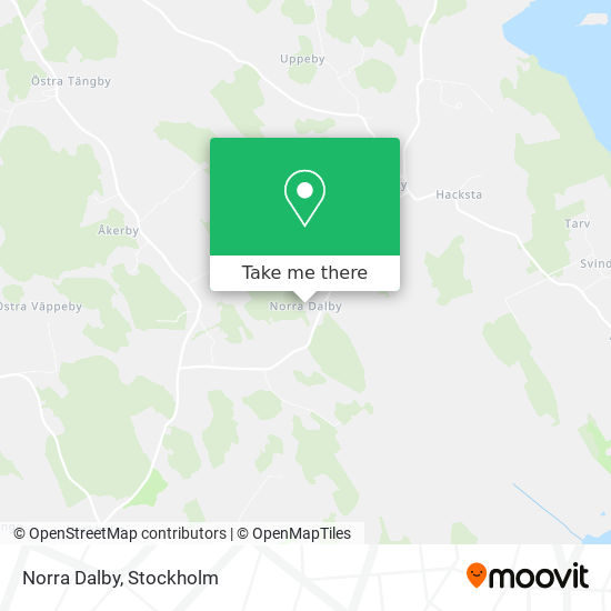 Norra Dalby map