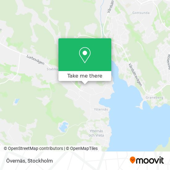 Övernäs map