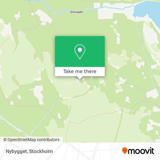 Nybygget map