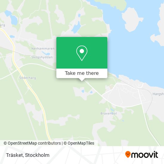 Träsket map