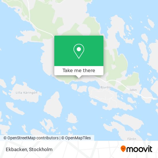 Ekbacken map