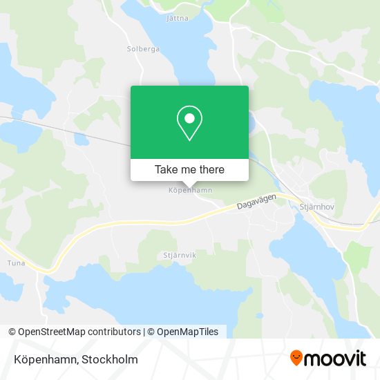 Köpenhamn map