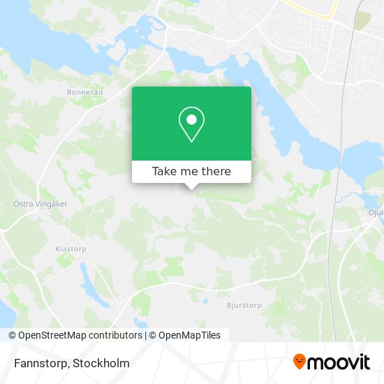 Fannstorp map