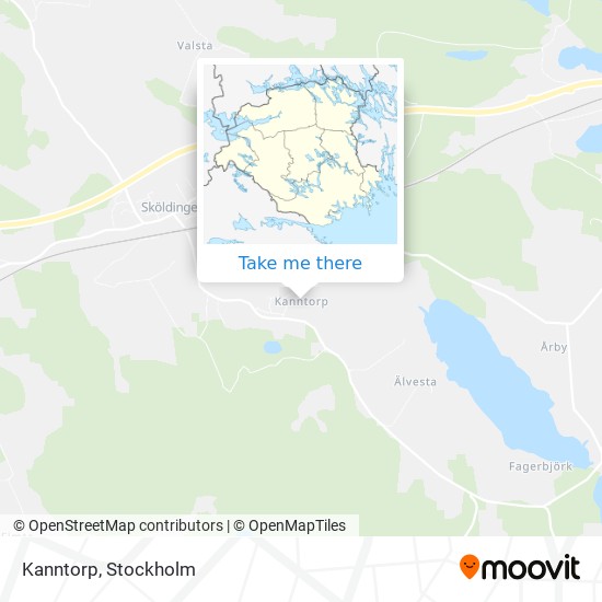 Kanntorp map