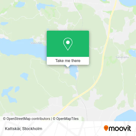 Kattskär map