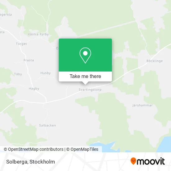 Solberga map