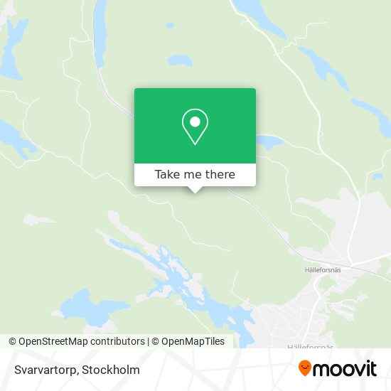 Svarvartorp map