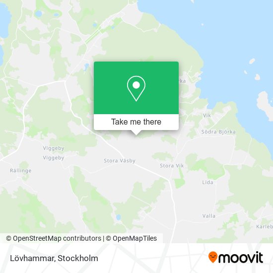 Lövhammar map