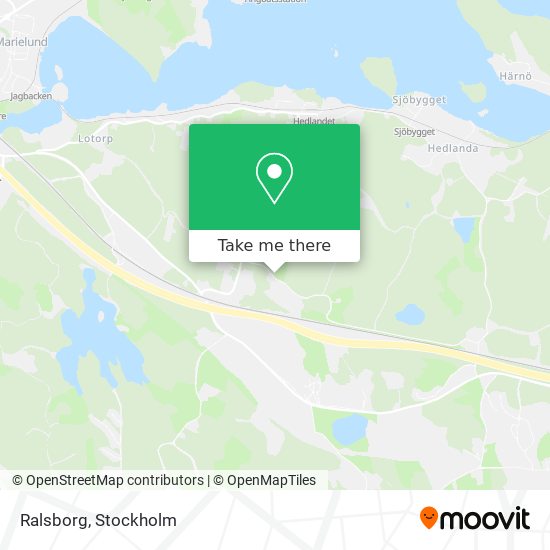 Ralsborg map