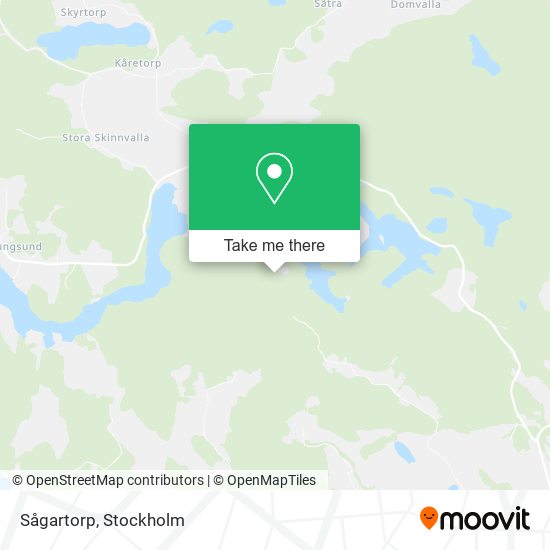 Sågartorp map