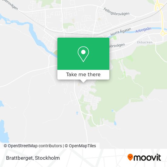 Brattberget map