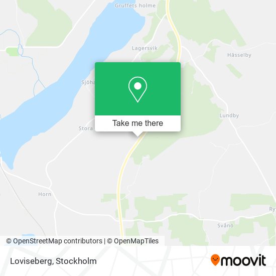 Loviseberg map
