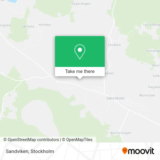 Sandviken map