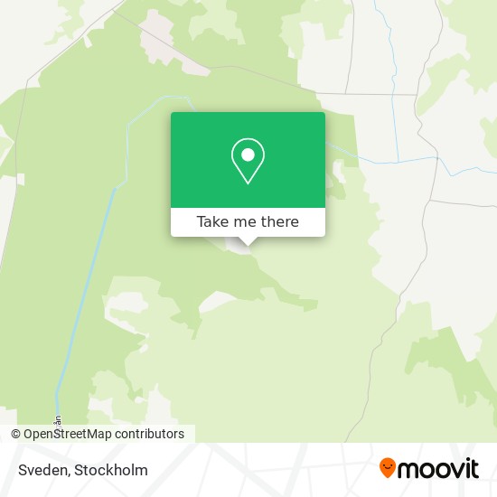 Sveden map