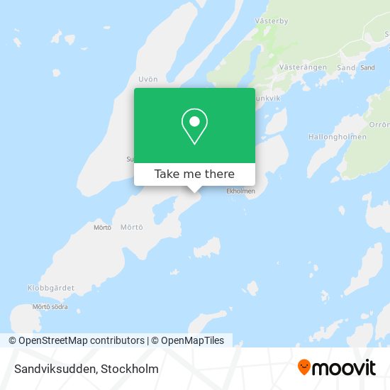 Sandviksudden map