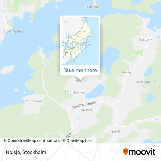 Nolsjö map