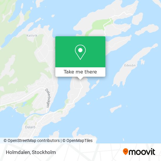 Holmdalen map