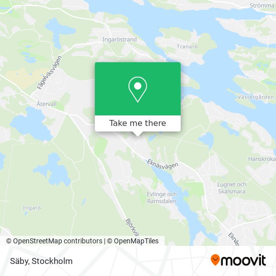 Säby map