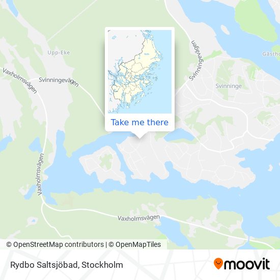 Rydbo Saltsjöbad map