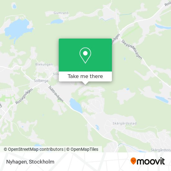 Nyhagen map