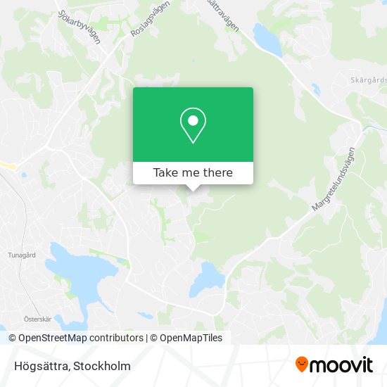 Högsättra map