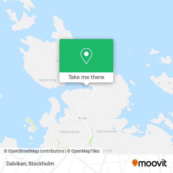 Dalviken map