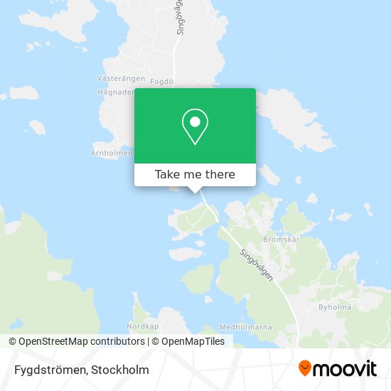 Fygdströmen map