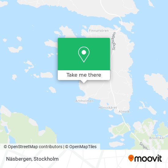 Näsbergen map