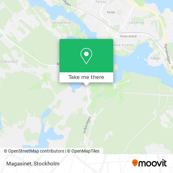 Magasinet map