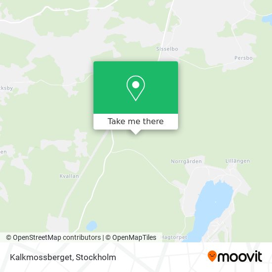 Kalkmossberget map