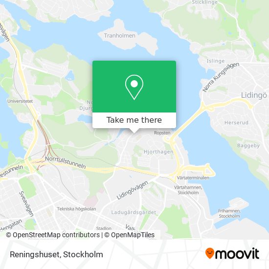 Reningshuset map