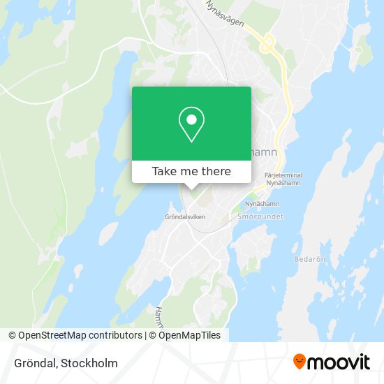 Gröndal map