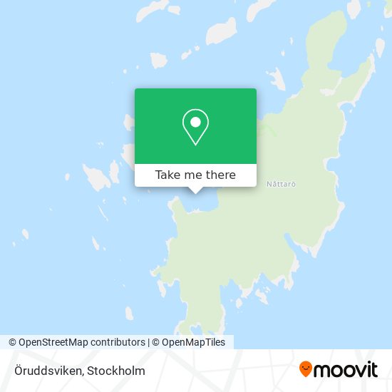 Öruddsviken map