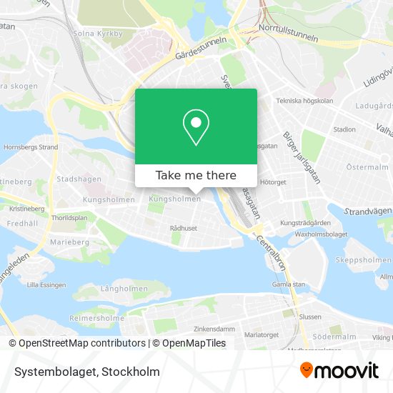 Systembolaget map